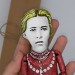 Lesya Ukrainka Ukrainian author figure, Literature gift  - Collectible doll