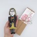 Log Lady action figure - collectible handmade doll hand painted