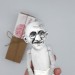 Mahatma Gandhi figurine, Father of the Nation, Indian activist - inspirational people - History Decor - Teacher Gift - Collectible doll hand painted 
