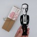 Marcel Duchamp famous painter Dada, sculptor figurine 