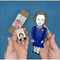Margaret Thatcher figurine, Prime Minister of the United Kingdom - History teacher gift