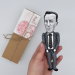 Maurice Merleau-Ponty French philosopher - Philosophy Teacher Gift - Collectible hand painted doll