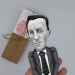 Maurice Merleau-Ponty philosopher figure, Philosophy Gift - Collectible  doll