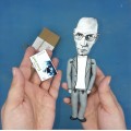 Michel Foucault French philosopher figurine - Literary gift!