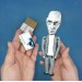 Michel Foucault French philosopher figurine - Literary gift!