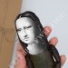 Mona Lisa La Gioconda Leonardo da Vinci - Art teacher birthday, Gift for painter, gift for decorator - Collectible Figure hand painted