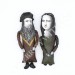 Mona Lisa La Gioconda Leonardo da Vinci - Art teacher birthday, Gift for painter, gift for decorator - Collectible Figure hand painted