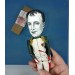 Napoleon Bonaparte political action figure 1:12, French statesman and military leader - history teacher gifts - Collectible toy soldier + miniature book