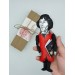 Nicolaus Copernicus scientist action figure 1:12 - Renaissance -era mathematician, famous astronomer -   Science teacher gift - Collectible scientist doll hand painted + Miniature Book