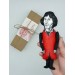 Nicolaus Copernicus scientist action figure 1:12 - Renaissance -era mathematician, famous astronomer -   Science teacher gift - Collectible scientist doll hand painted + Miniature Book