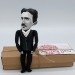 Nikola Tesla figurine - Mechanic Engineer Gift - Collectible doll 