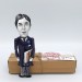 Oscar Wilde action figures 1:12, poet, writer, dandy, author The Picture of Dorian Gray - Literary Gift - collectible doll + Miniature Book