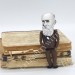 Pavlov famous Russian physiologist - Science teacher gift - Collectible doll + miniature book