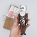 Pavlov famous Russian physiologist - Science teacher gift - Collectible doll + miniature book