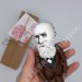 Pavlov famous Russian physiologist - Science teacher gift - Collectible doll + miniature book