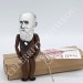 Pavlov famous Russian physiologist - Science teacher gift - Collectible doll + miniature book