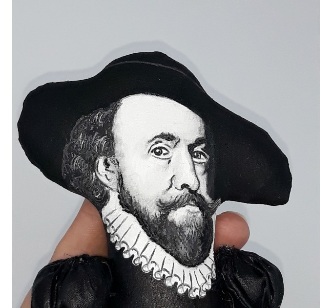 Peter Paul Rubens artist figurine, Baroque Renaissance art