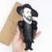 Peter Paul Rubens artist figurine, Baroque Renaissance painter - Birthday gift Artist - Handmade collectible doll hand painted