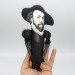 Peter Paul Rubens artist figurine, Baroque Renaissance painter - Birthday gift Artist - Handmade collectible doll hand painted