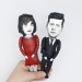 President John F. Kennedy and Jacqueline Kennedy dolls