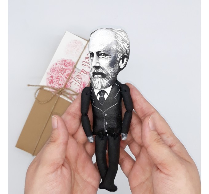 Pyotr Ilyich Tchaikovsky famous Russian composer  - Classical music teacher gift idea -  Collectible musician action figure hand painted