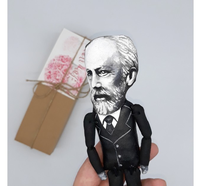 Pyotr Ilyich Tchaikovsky famous Russian composer  - Classical music teacher gift idea -  Collectible musician action figure hand painted