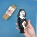 Rene Descartes philosopher, mathematician, scientist - Philosophy Gift, professor gift idea - unique desk decor - Collectible little thinkers doll hand painted + miniature book