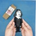 Rene Descartes philosopher, mathematician, scientist - Philosophy Gift, professor gift idea - unique desk decor - Collectible little thinkers doll hand painted + miniature book