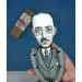 Robin George Collingwood philosopher action figure 1:12, English historian, archaeologist - Literary Gift for Readers & Writers, a unique collection for smart people - book shelf decoration - Collectible philosopher finger puppet hand painted 