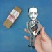Robin George Collingwood philosopher action figure 1:12, English historian, archaeologist - Literary Gift for Readers & Writers, a unique collection for smart people - book shelf decoration - Collectible philosopher finger puppet hand painted 