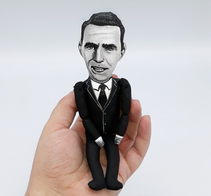 Rod Serling screenwriter, playwright, producer - fans gift Sci Fi movie - Collectible doll