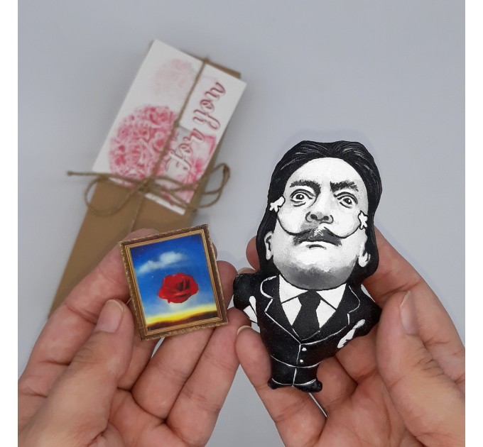 Salvador Dali famous artist ornament - Christmas ornament tree decoration