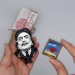 Salvador Dali famous artist ornament - Christmas ornament tree decoration