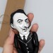 Salvador Dali figurine famous painter surrealist - Gift for Painters - Art studio decor - collectible miniature doll 