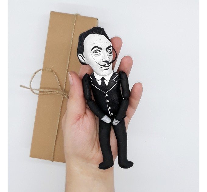 Salvador Dali famous painter surrealist figurine