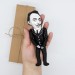 Salvador Dali famous painter surrealist figurine