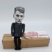Samuel Beckett novelist figure, Reaer gifts - Handmade collectible figurine