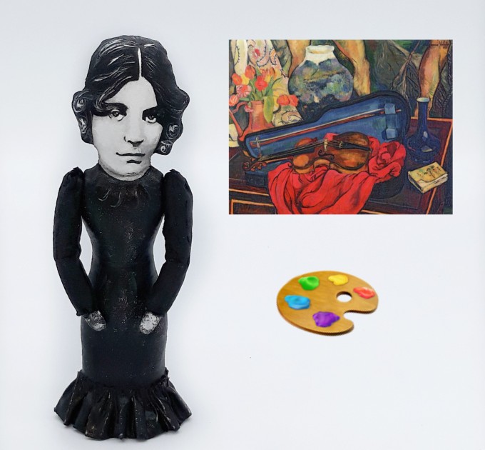 Suzanne Valadon French painter - Feminism gift - French art history - Gift for painter - best artist figurine hand painted