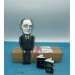 Famous British poet, essayist, publisher, playwright - Literary Gift for Readers & Writers, librarian gift - Collectible handmade finger puppet + Miniature Books