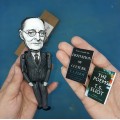 T.S.Eliot British poet, essayist figurine - Literary Gift!