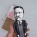 Theodore Roosevelt famous 26th president US figurine