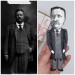 Theodore Roosevelt us president figurine, statesman, 26th president US, Republican politician - history teacher gift - Gift for Republican - Collectible miniature doll hand painted 