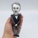 Thomas Edison Inventor figure - Science Teacher Gift!  Collectible doll