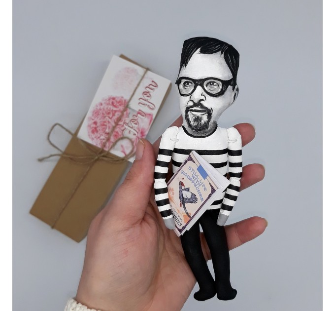 Tom Robbins famous writer figurine
