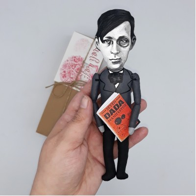 Tristan Tzara figurine