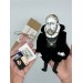 Tycho Brahe scientist, astronomer, astrologer, alchemist - a unique collection for smart people, science teacher gift - Collectible scientist action figure 1:12 hand painted + Miniature Books