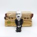 Famous french author - Literary gift  - Collectible doll hand painted + Miniature Book