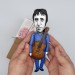 Vladimir Vysotsky Russian poet, actor, singer - Gift for musician, Music gift idea - gift for music teacher - collectible doll hand painted