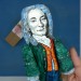 Voltaire French Enlightenment writer, historian, philosopher action figure 1:12 - Literary Gift for Readers & Writers, booklover gift - Collectible little thinker doll + Miniature Book