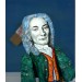 Voltaire French Enlightenment writer, historian, philosopher action figure 1:12 - Literary Gift for Readers & Writers, booklover gift - Collectible little thinker doll + Miniature Book